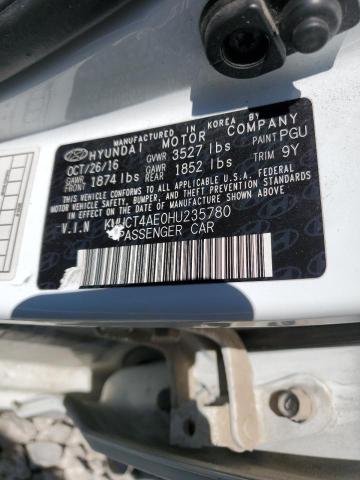 Photo 11 VIN: KMHCT4AE0HU235780 - HYUNDAI ACCENT 