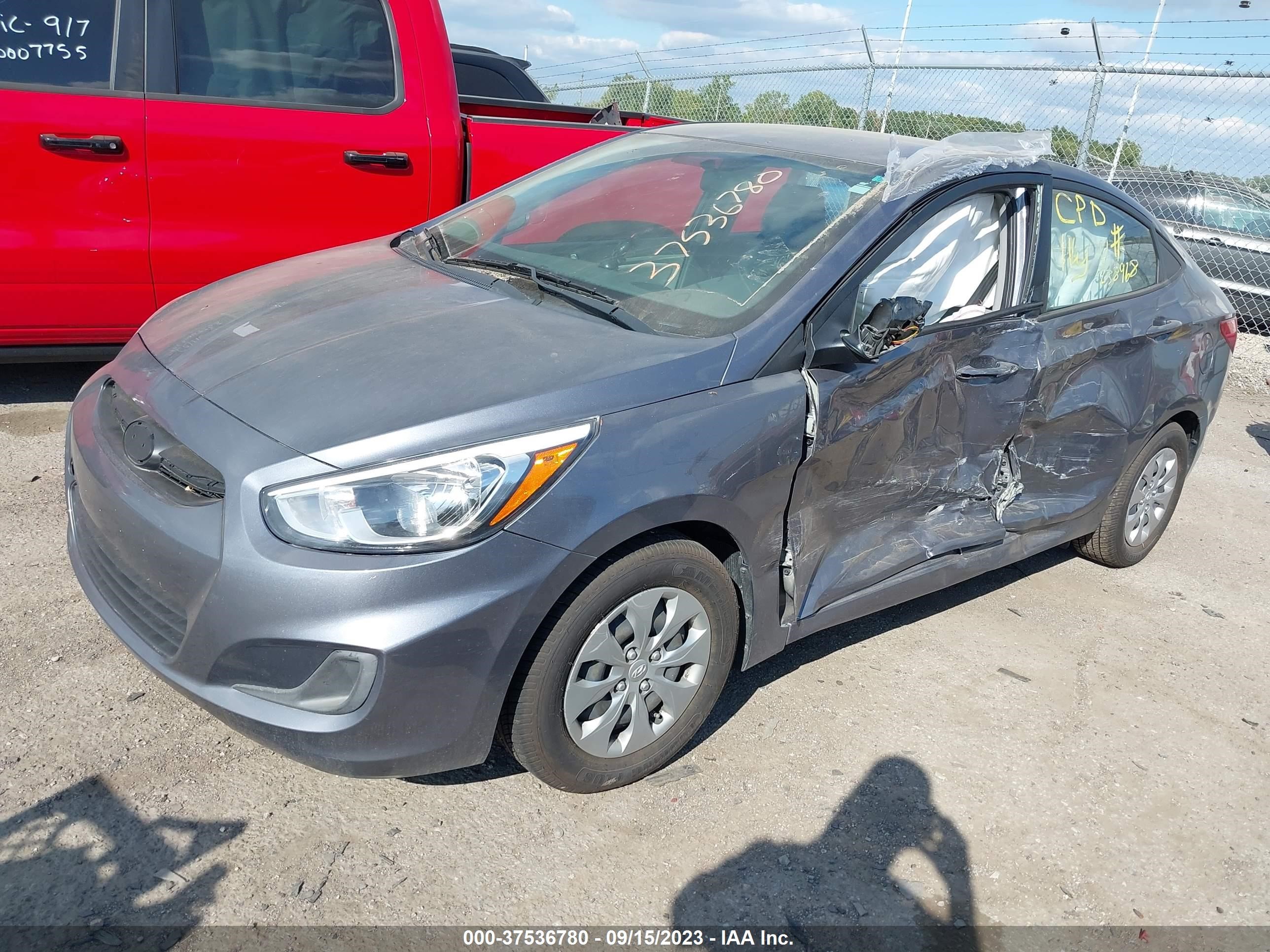 Photo 1 VIN: KMHCT4AE0HU238968 - HYUNDAI ACCENT 