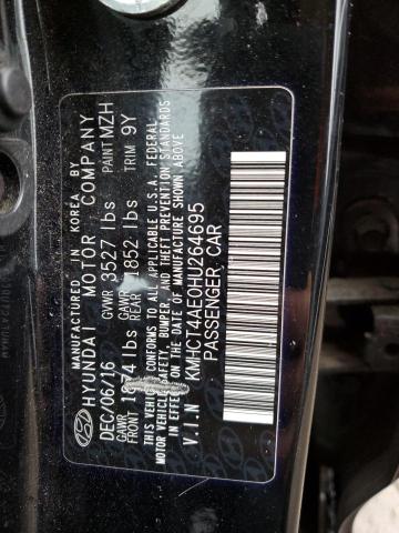 Photo 12 VIN: KMHCT4AE0HU264695 - HYUNDAI ACCENT 