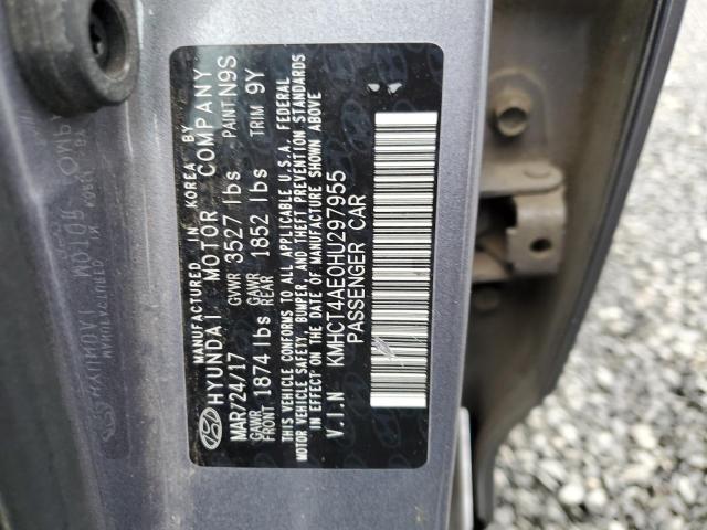 Photo 11 VIN: KMHCT4AE0HU297955 - HYUNDAI ACCENT 