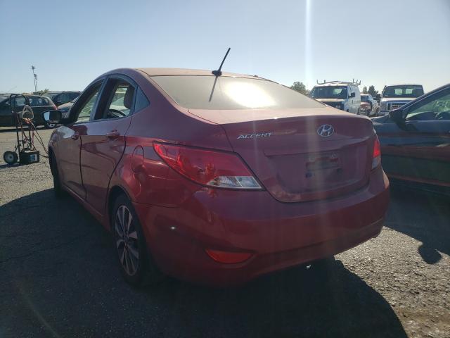 Photo 2 VIN: KMHCT4AE0HU343820 - HYUNDAI ACCENT SE 