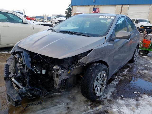 Photo 1 VIN: KMHCT4AE0HU372993 - HYUNDAI ACCENT SE 