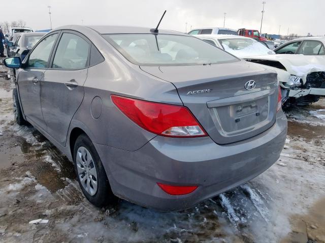 Photo 2 VIN: KMHCT4AE0HU372993 - HYUNDAI ACCENT SE 