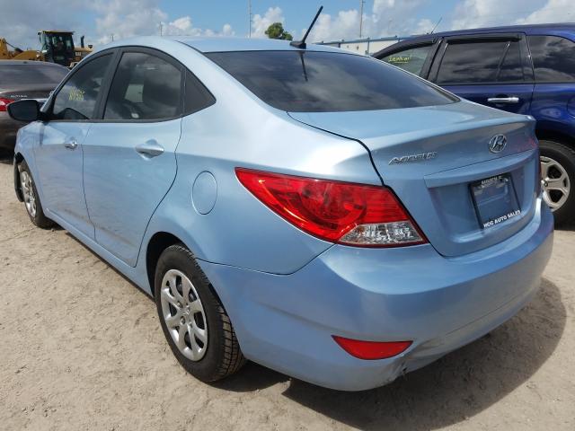 Photo 2 VIN: KMHCT4AE1DU306401 - HYUNDAI ACCENT GLS 