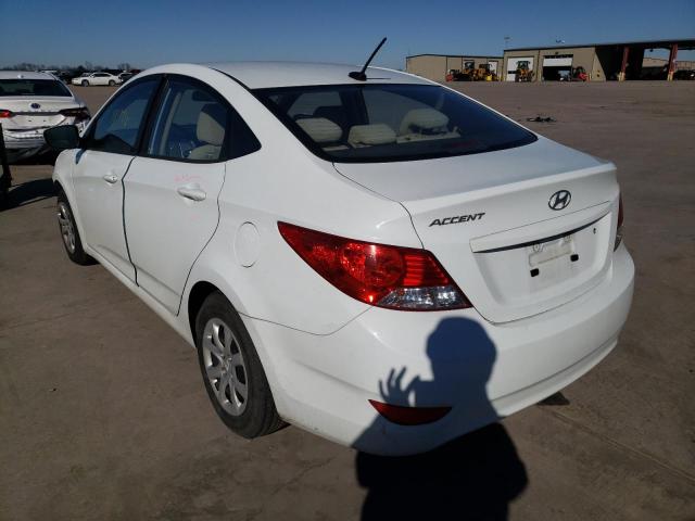 Photo 2 VIN: KMHCT4AE1DU387383 - HYUNDAI ACCENT GLS 