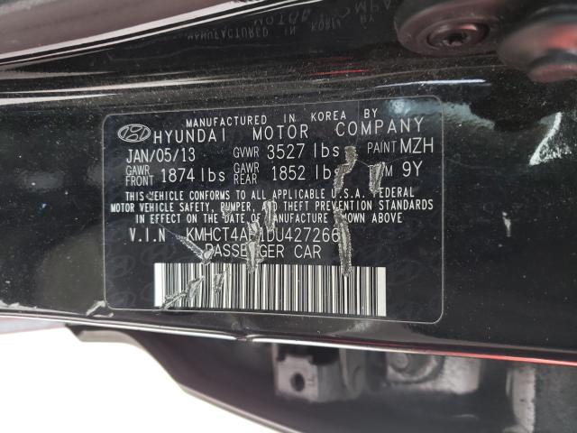 Photo 9 VIN: KMHCT4AE1DU427266 - HYUNDAI ACCENT GLS 