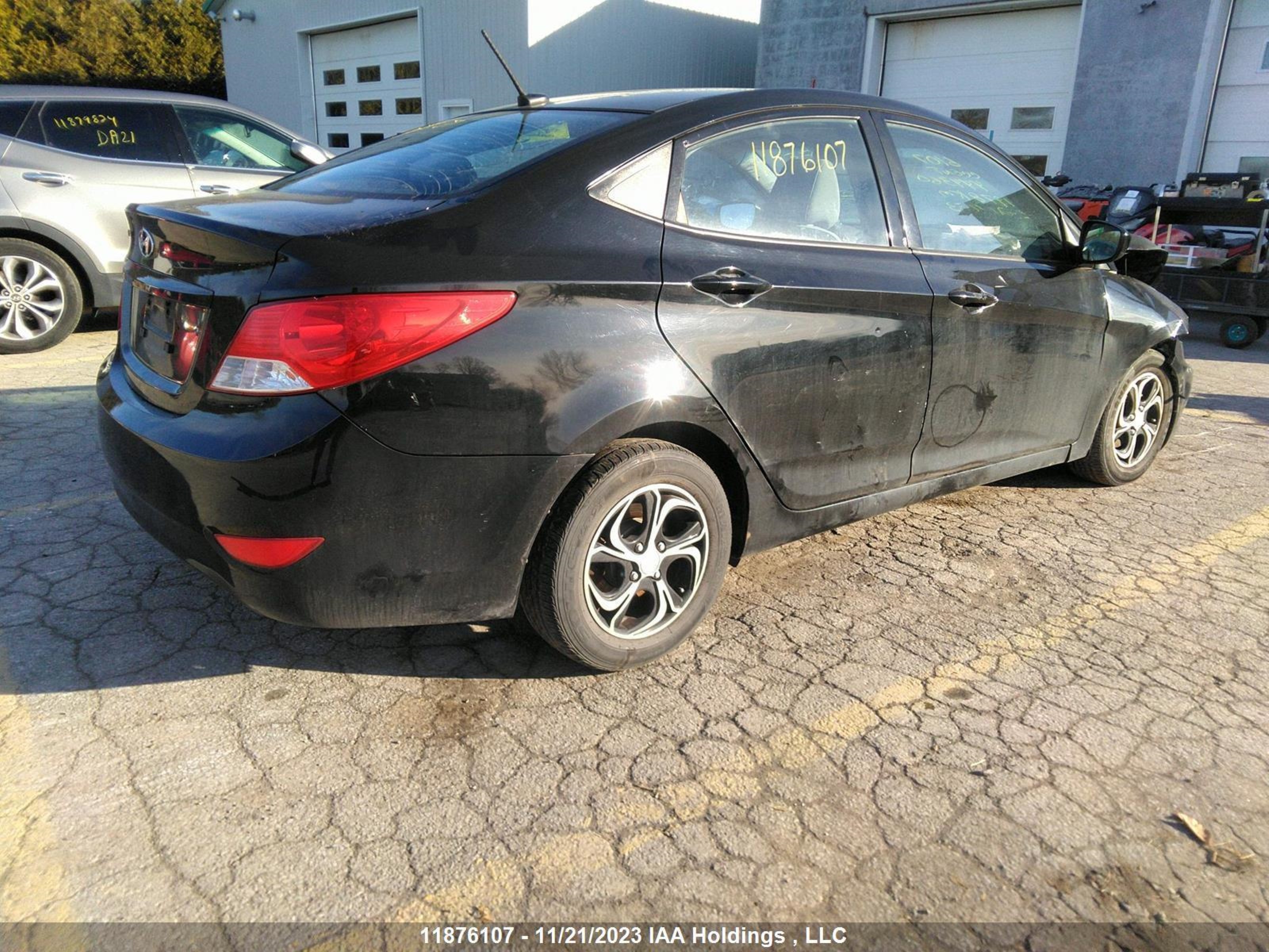 Photo 3 VIN: KMHCT4AE1DU444360 - HYUNDAI ACCENT 