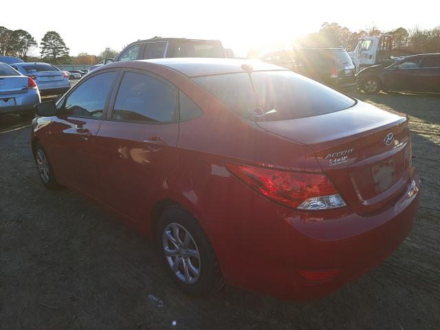 Photo 2 VIN: KMHCT4AE1DU487676 - HYUNDAI ACCENT GLS 