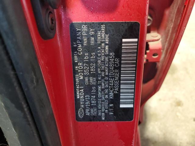 Photo 11 VIN: KMHCT4AE1DU489458 - HYUNDAI ACCENT 