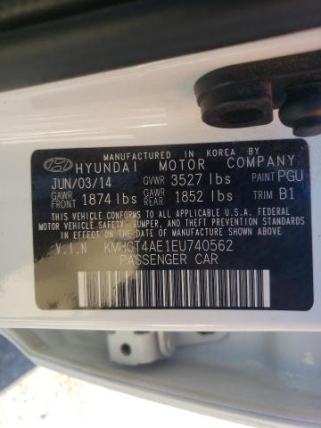 Photo 9 VIN: KMHCT4AE1EU740562 - HYUNDAI ACCENT 