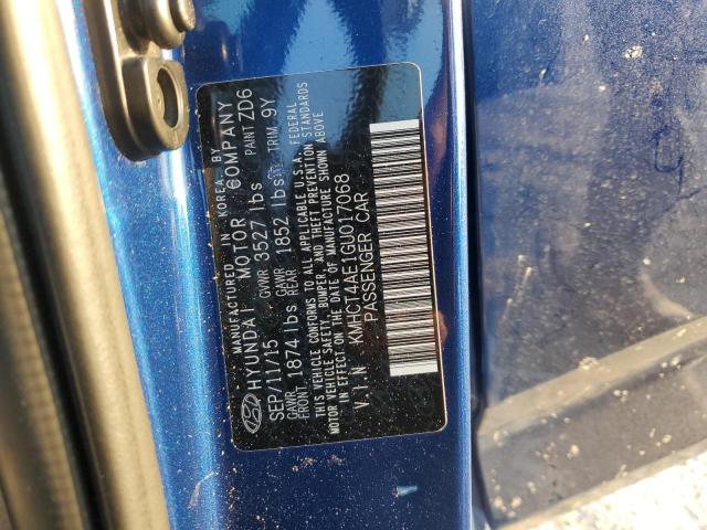 Photo 11 VIN: KMHCT4AE1GU017068 - HYUNDAI ACCENT 