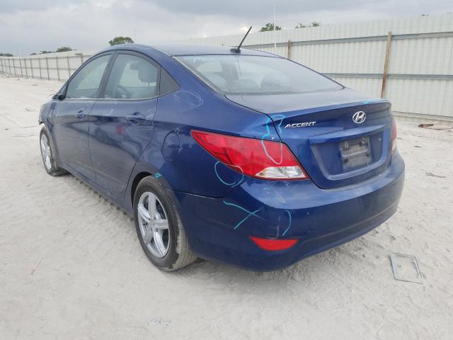 Photo 2 VIN: KMHCT4AE1GU028524 - HYUNDAI ACCENT SE 