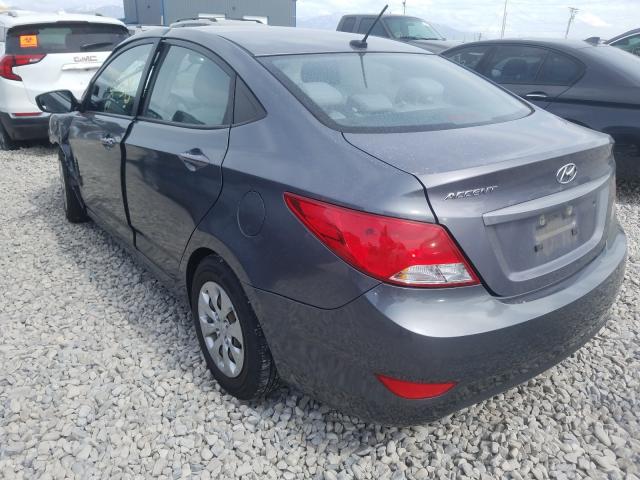 Photo 2 VIN: KMHCT4AE1GU038650 - HYUNDAI ACCENT SE 