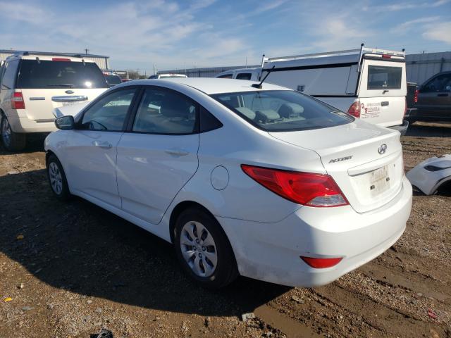 Photo 2 VIN: KMHCT4AE1GU161834 - HYUNDAI ACCENT SE 