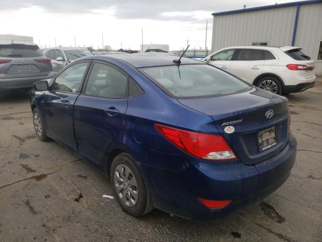 Photo 2 VIN: KMHCT4AE1HU249929 - HYUNDAI ACCENT SE 