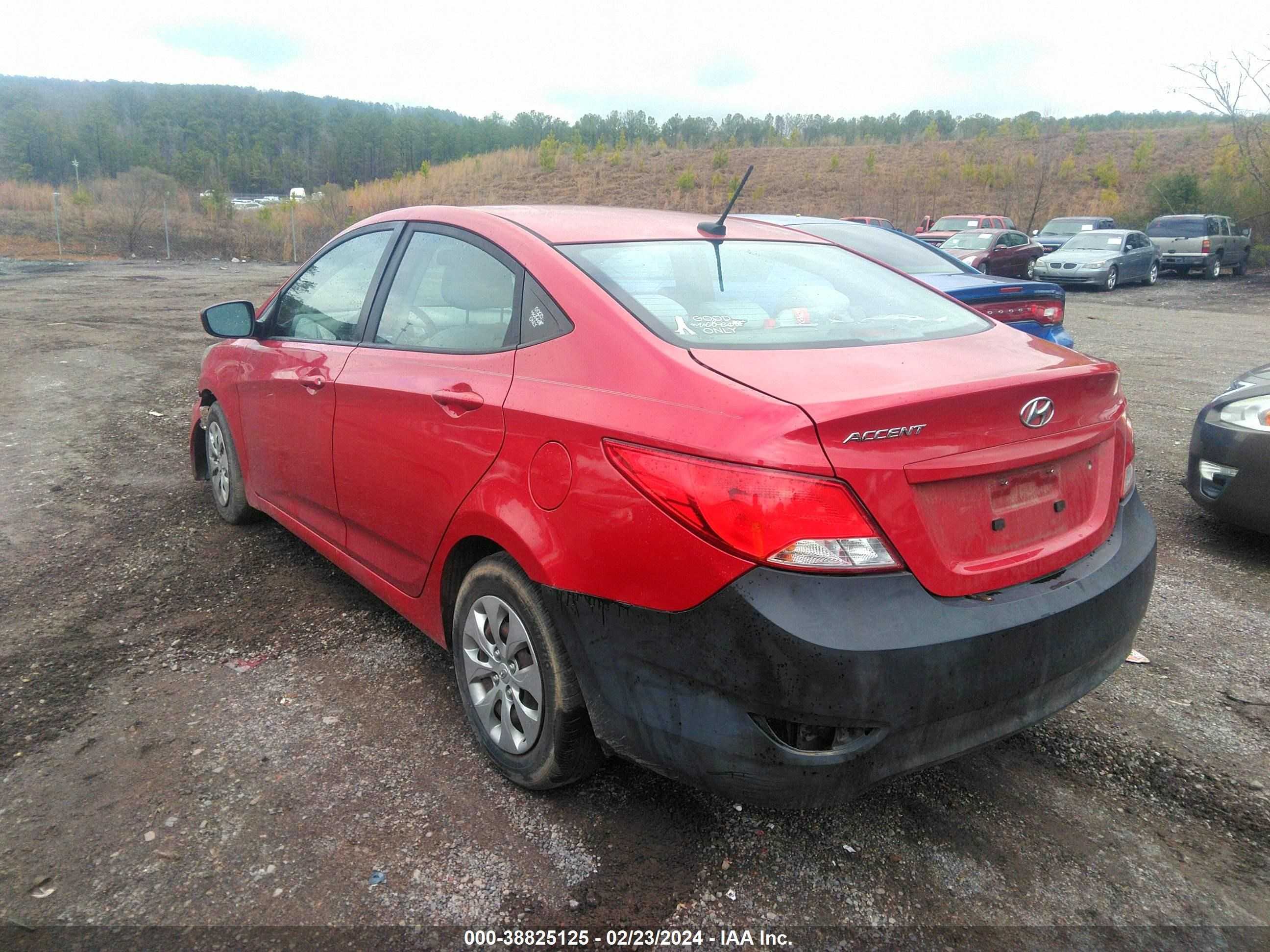 Photo 3 VIN: KMHCT4AE1HU288794 - HYUNDAI ACCENT 