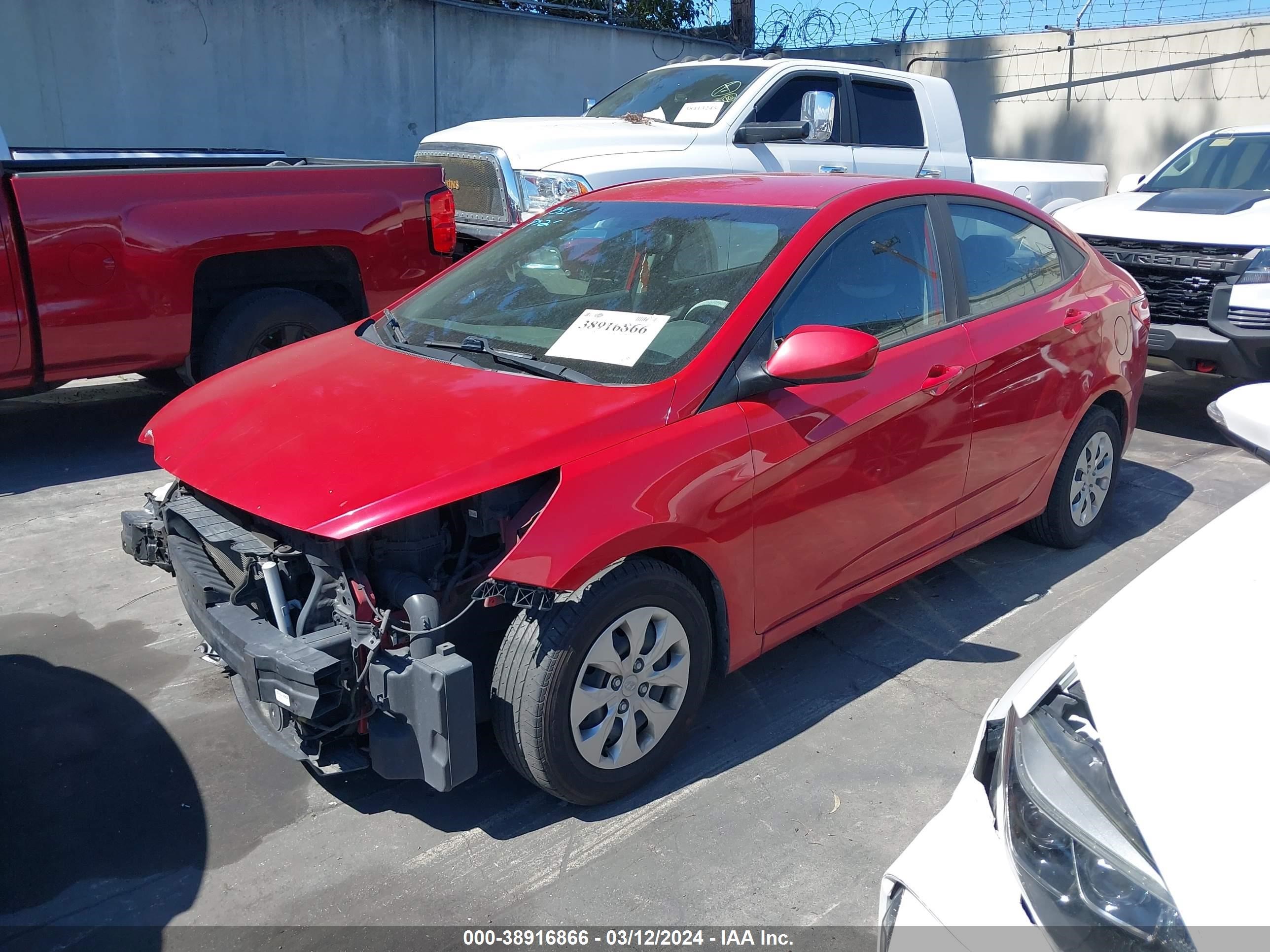 Photo 1 VIN: KMHCT4AE1HU312320 - HYUNDAI ACCENT 