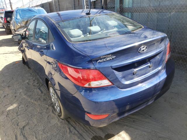 Photo 2 VIN: KMHCT4AE1HU312401 - HYUNDAI ACCENT SE 