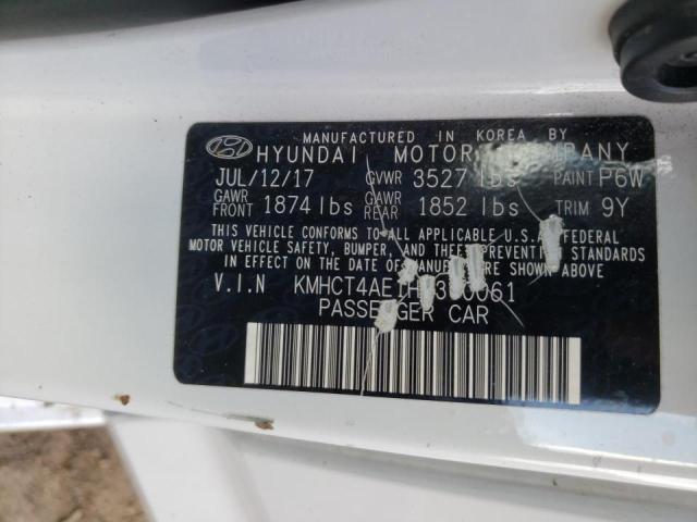 Photo 9 VIN: KMHCT4AE1HU360061 - HYUNDAI ACCENT SE 