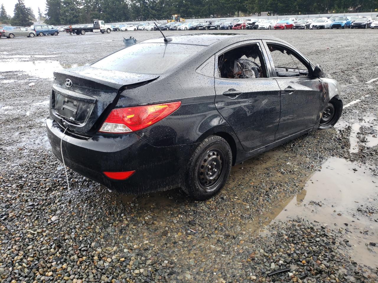 Photo 2 VIN: KMHCT4AE2CU074163 - HYUNDAI ACCENT 