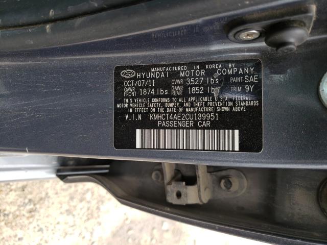 Photo 9 VIN: KMHCT4AE2CU139951 - HYUNDAI ACCENT GLS 