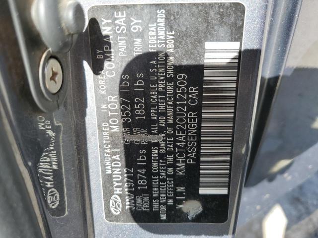 Photo 12 VIN: KMHCT4AE2CU212509 - HYUNDAI ACCENT 