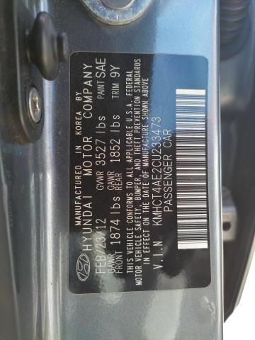 Photo 9 VIN: KMHCT4AE2CU233473 - HYUNDAI ACCENT GLS 