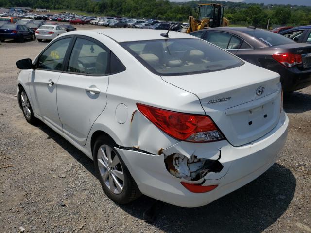 Photo 2 VIN: KMHCT4AE2DU302356 - HYUNDAI ACCENT GLS 