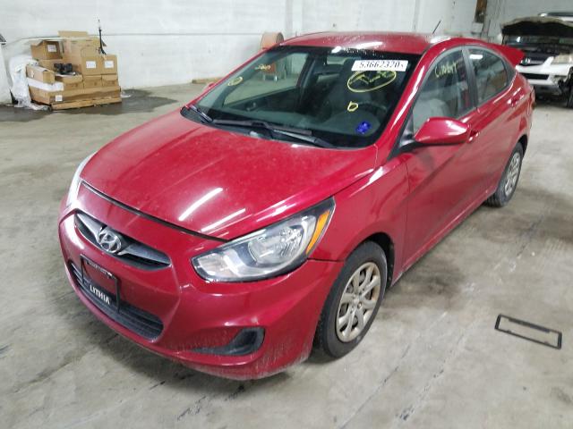 Photo 1 VIN: KMHCT4AE2DU357888 - HYUNDAI ACCENT GLS 