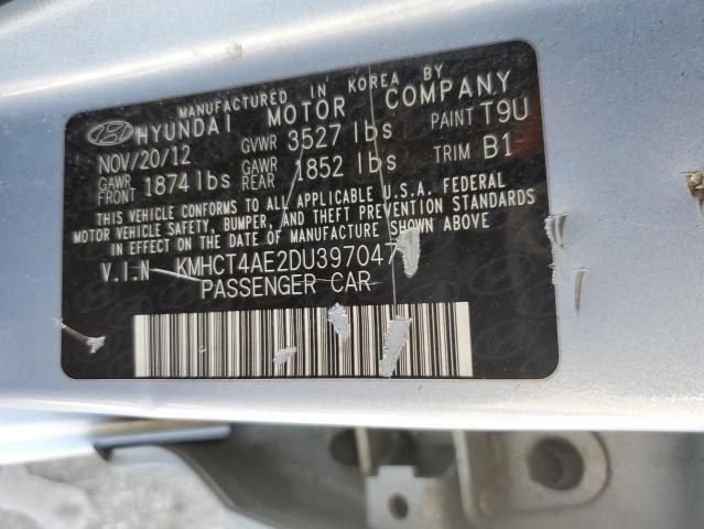 Photo 11 VIN: KMHCT4AE2DU397047 - HYUNDAI ACCENT GLS 