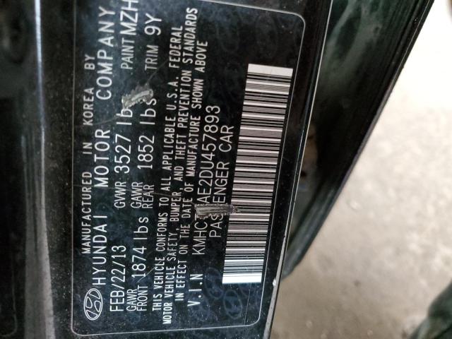 Photo 9 VIN: KMHCT4AE2DU457893 - HYUNDAI ACCENT GLS 