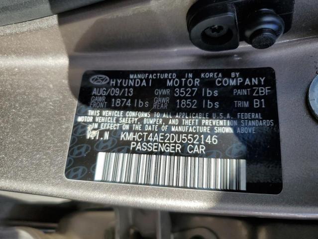 Photo 11 VIN: KMHCT4AE2DU552146 - HYUNDAI ACCENT 