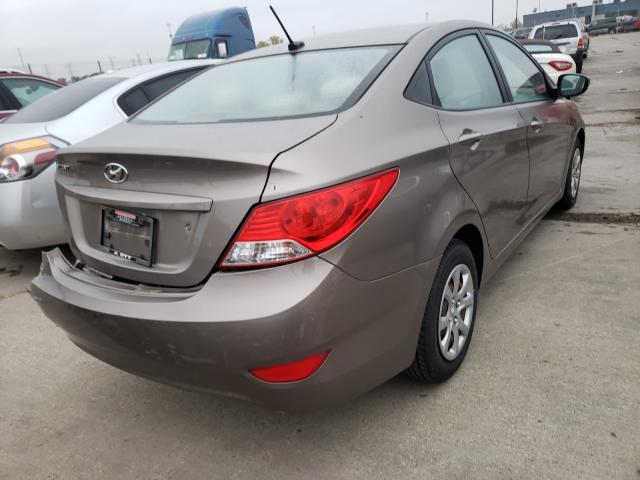 Photo 3 VIN: KMHCT4AE2DU585437 - HYUNDAI ACCENT GLS 