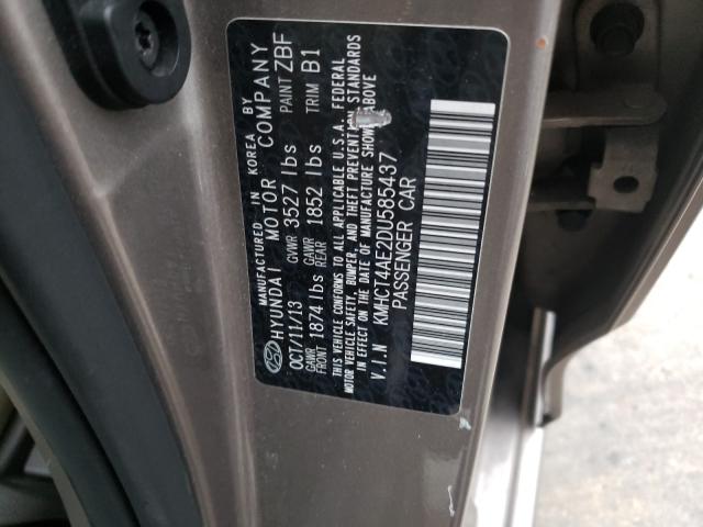 Photo 9 VIN: KMHCT4AE2DU585437 - HYUNDAI ACCENT GLS 