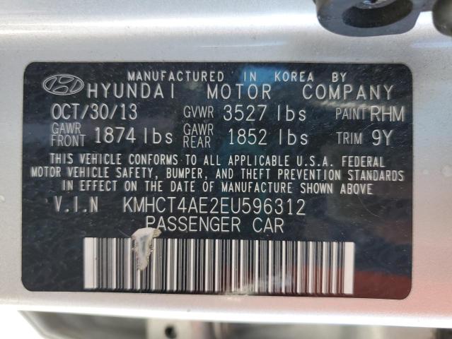 Photo 11 VIN: KMHCT4AE2EU596312 - HYUNDAI ACCENT GLS 