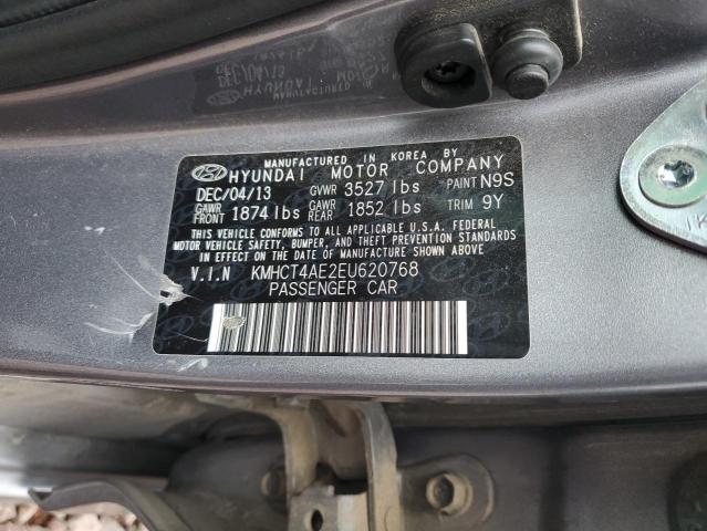 Photo 11 VIN: KMHCT4AE2EU620768 - HYUNDAI ACCENT 