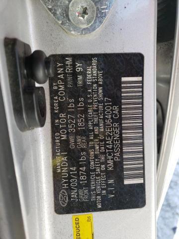 Photo 11 VIN: KMHCT4AE2EU640017 - HYUNDAI ACCENT 