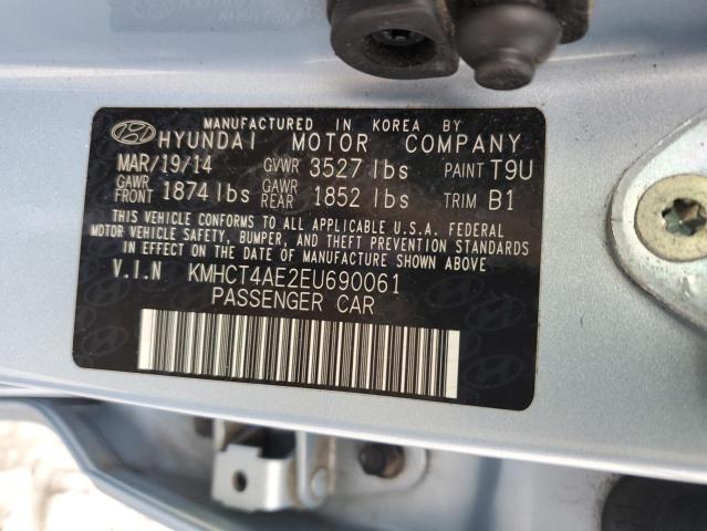 Photo 11 VIN: KMHCT4AE2EU690061 - HYUNDAI ACCENT 