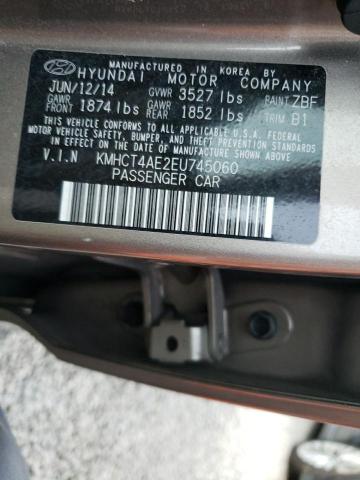 Photo 9 VIN: KMHCT4AE2EU745060 - HYUNDAI ACCENT GLS 