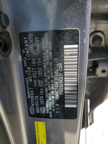 Photo 11 VIN: KMHCT4AE2FU821278 - HYUNDAI ACCENT GLS 