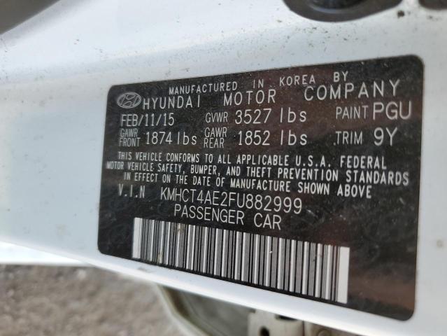 Photo 9 VIN: KMHCT4AE2FU882999 - HYUNDAI ACCENT GLS 