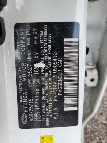 Photo 11 VIN: KMHCT4AE2FU905410 - HYUNDAI ACCENT GLS 