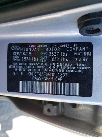 Photo 9 VIN: KMHCT4AE2GU021307 - HYUNDAI ACCENT SE 