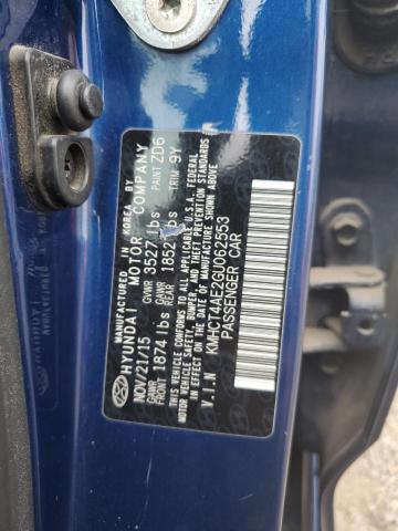 Photo 11 VIN: KMHCT4AE2GU062553 - HYUNDAI ACCENT 