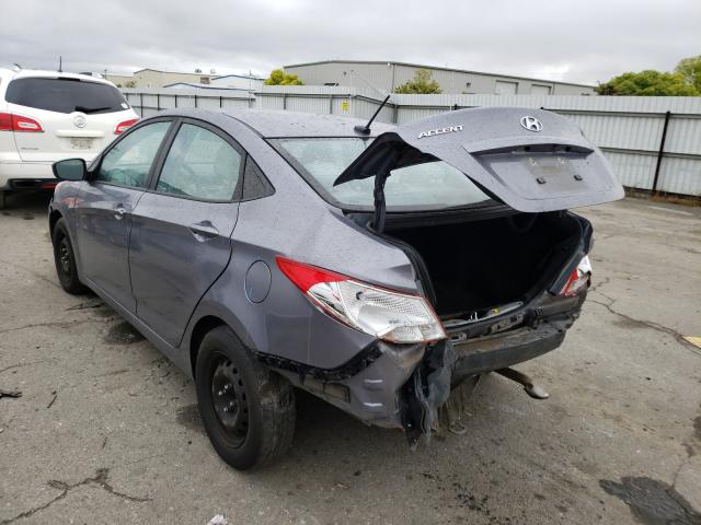 Photo 2 VIN: KMHCT4AE2GU158277 - HYUNDAI ACCENT SE 