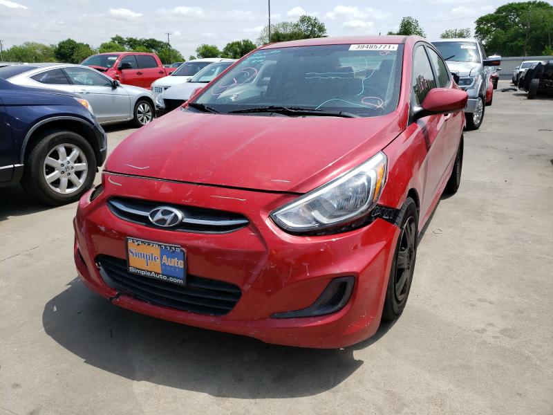 Photo 1 VIN: KMHCT4AE2GU957458 - HYUNDAI ACCENT SE 