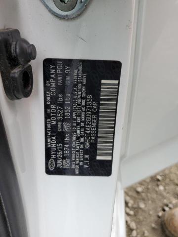 Photo 9 VIN: KMHCT4AE2GU971358 - HYUNDAI ACCENT SE 