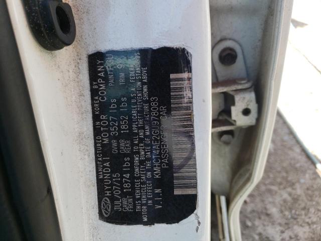 Photo 9 VIN: KMHCT4AE2GU978083 - HYUNDAI ACCENT SE 