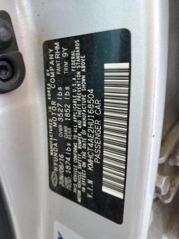 Photo 11 VIN: KMHCT4AE2HU168504 - HYUNDAI ACCENT SE 