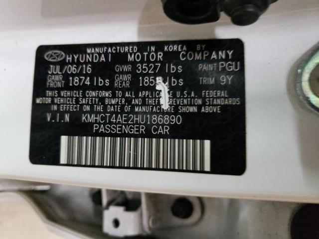 Photo 11 VIN: KMHCT4AE2HU186890 - HYUNDAI ACCENT SE 